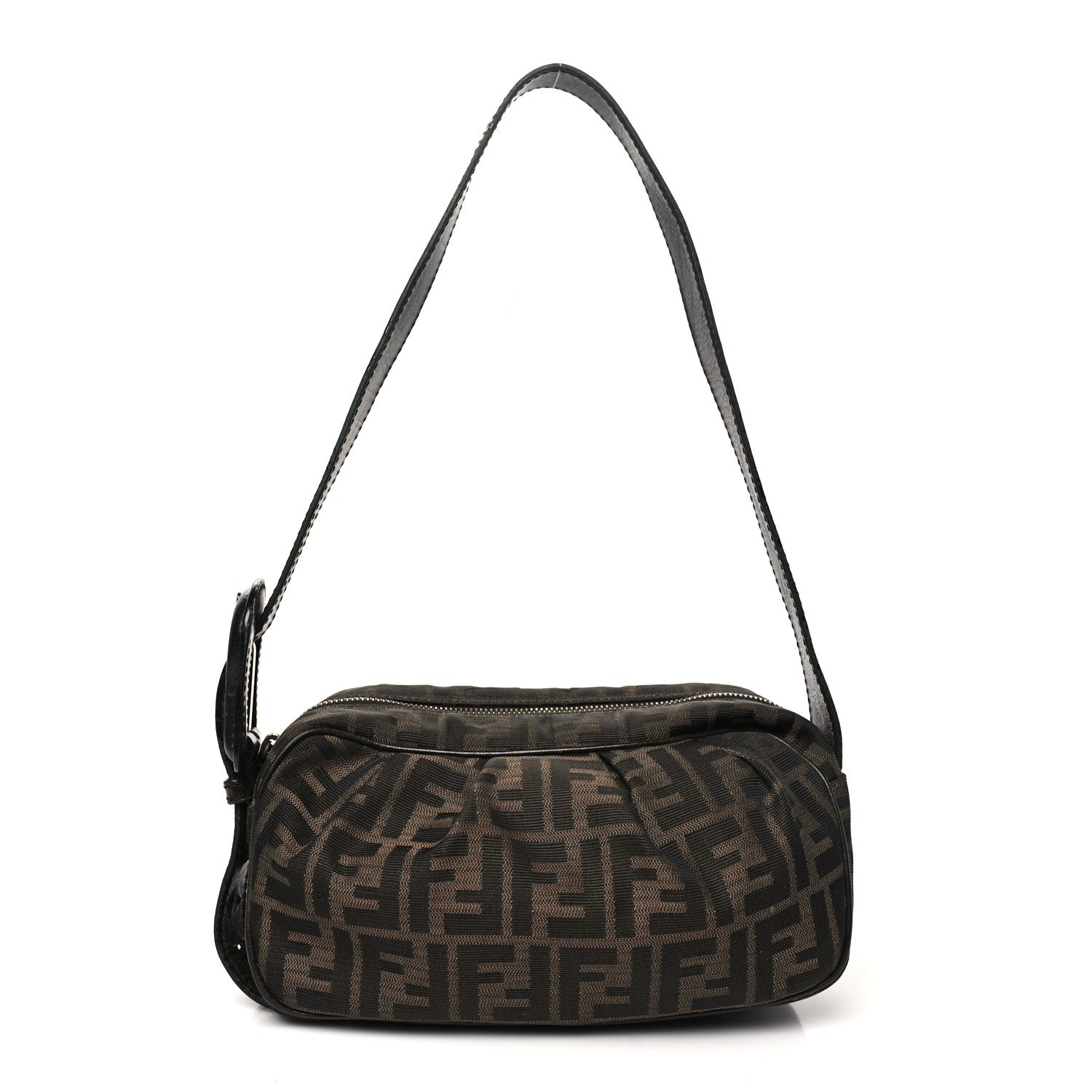 Fendi Zucca Small Camera B Shoulder Bag Tobacco 1 of 11