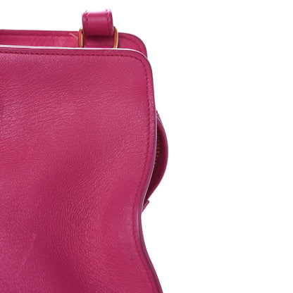 Saint Laurent Calfskin Small Classic Y Cabas Fuchsia 16 of 20