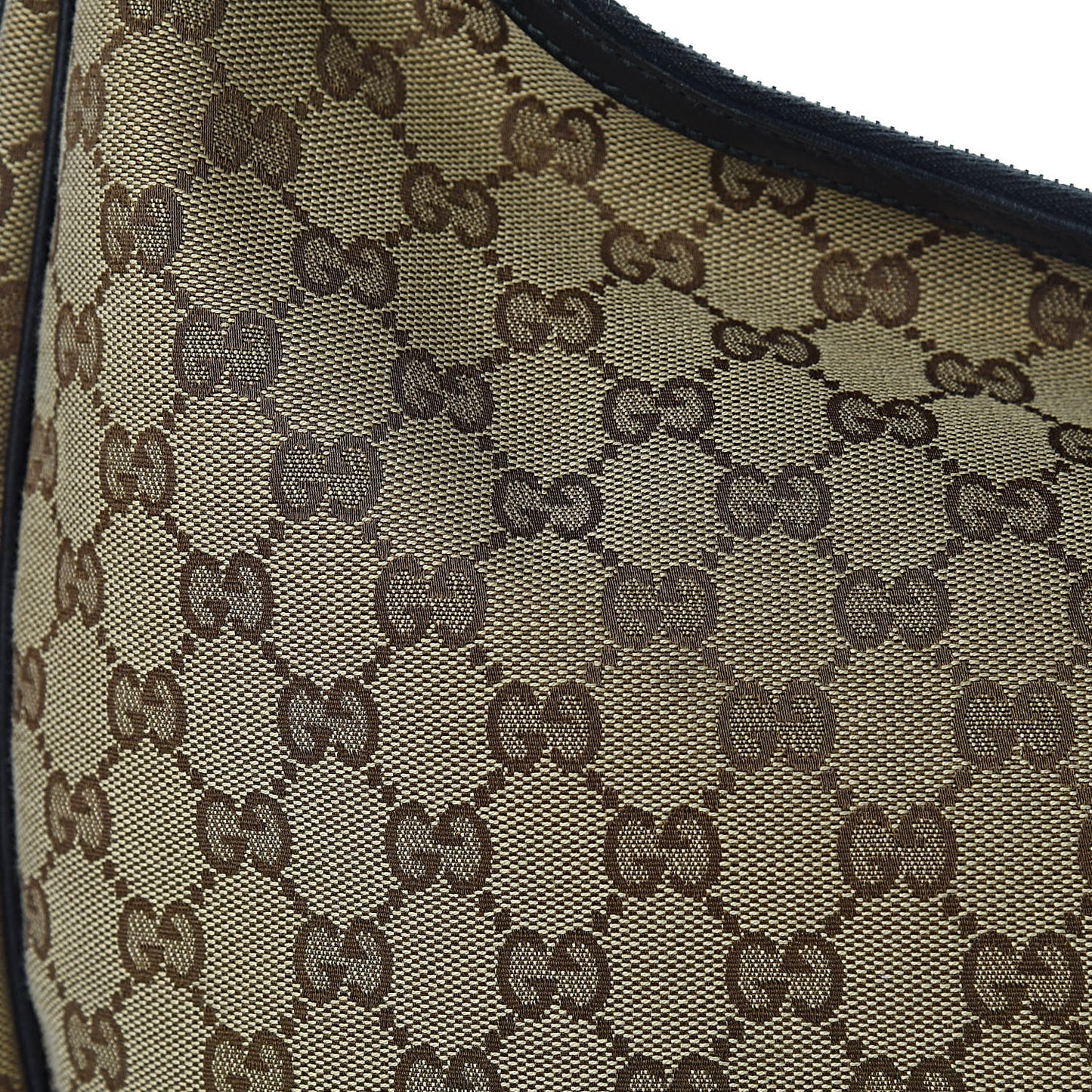 Monogram Large GG Twins Hobo Black