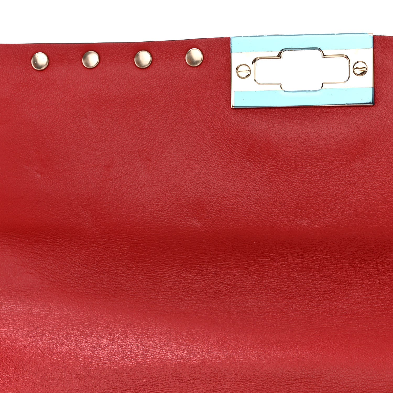 Valentino Garavani Nappa Medium Rockstud Spike Shoulder Bag Rosso Valentino 11 of 11