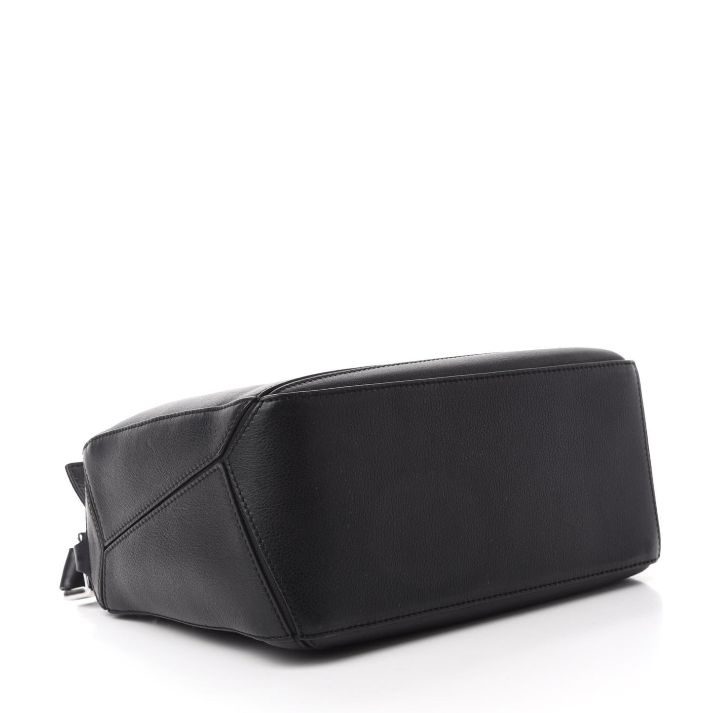 Calfskin Small Puzzle Bag Black