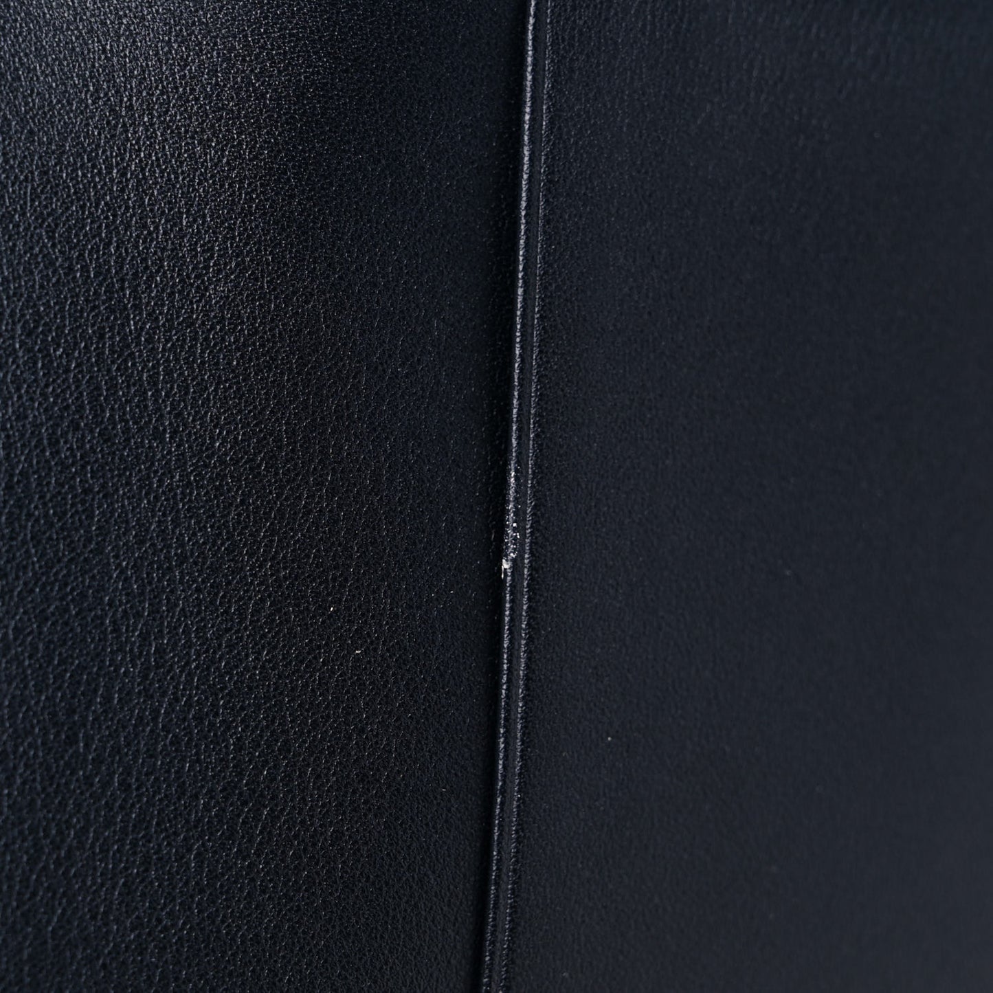 Calfskin Oblique Passport Holder Blue