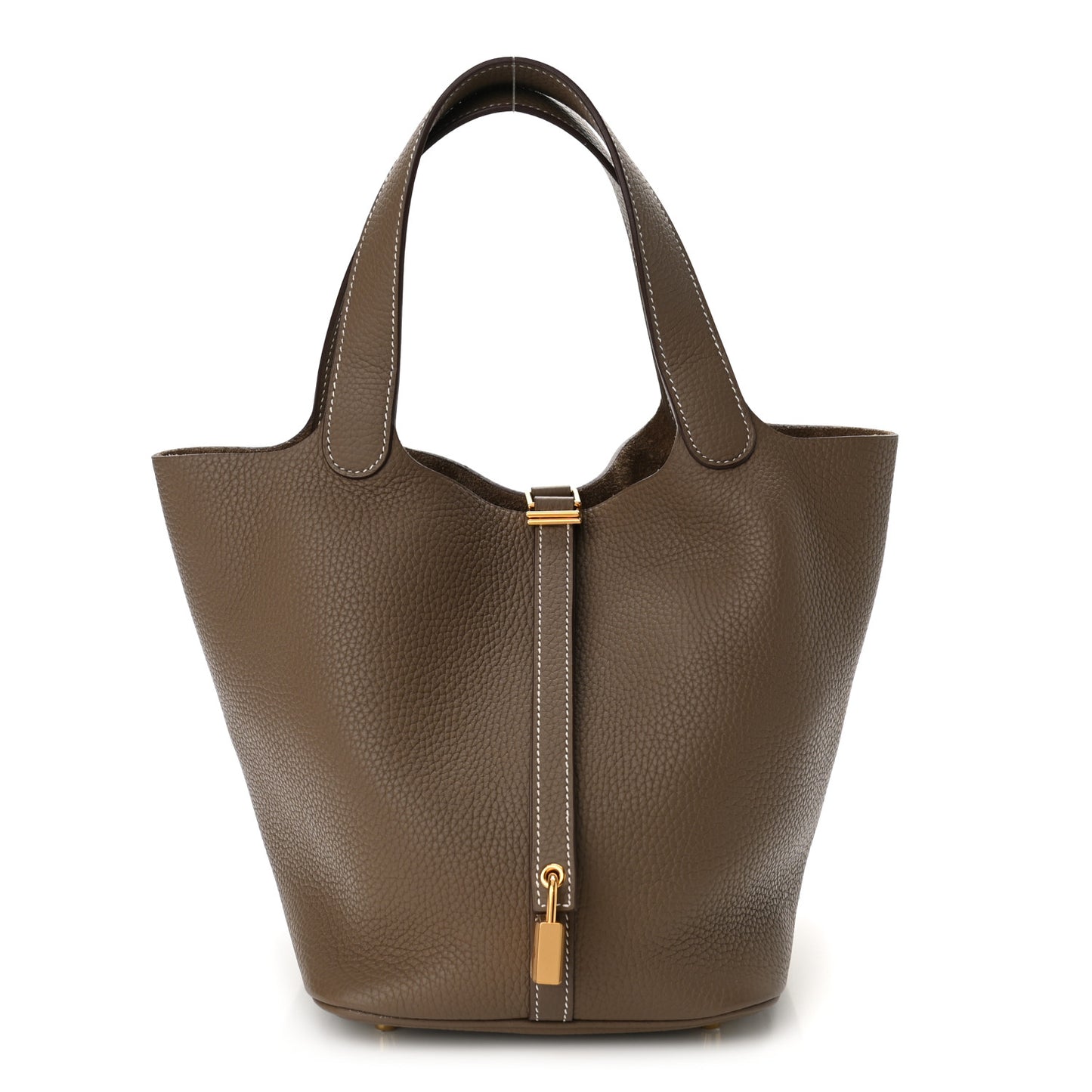 Taurillon Clemence Picotin Lock 22 MM Etoupe