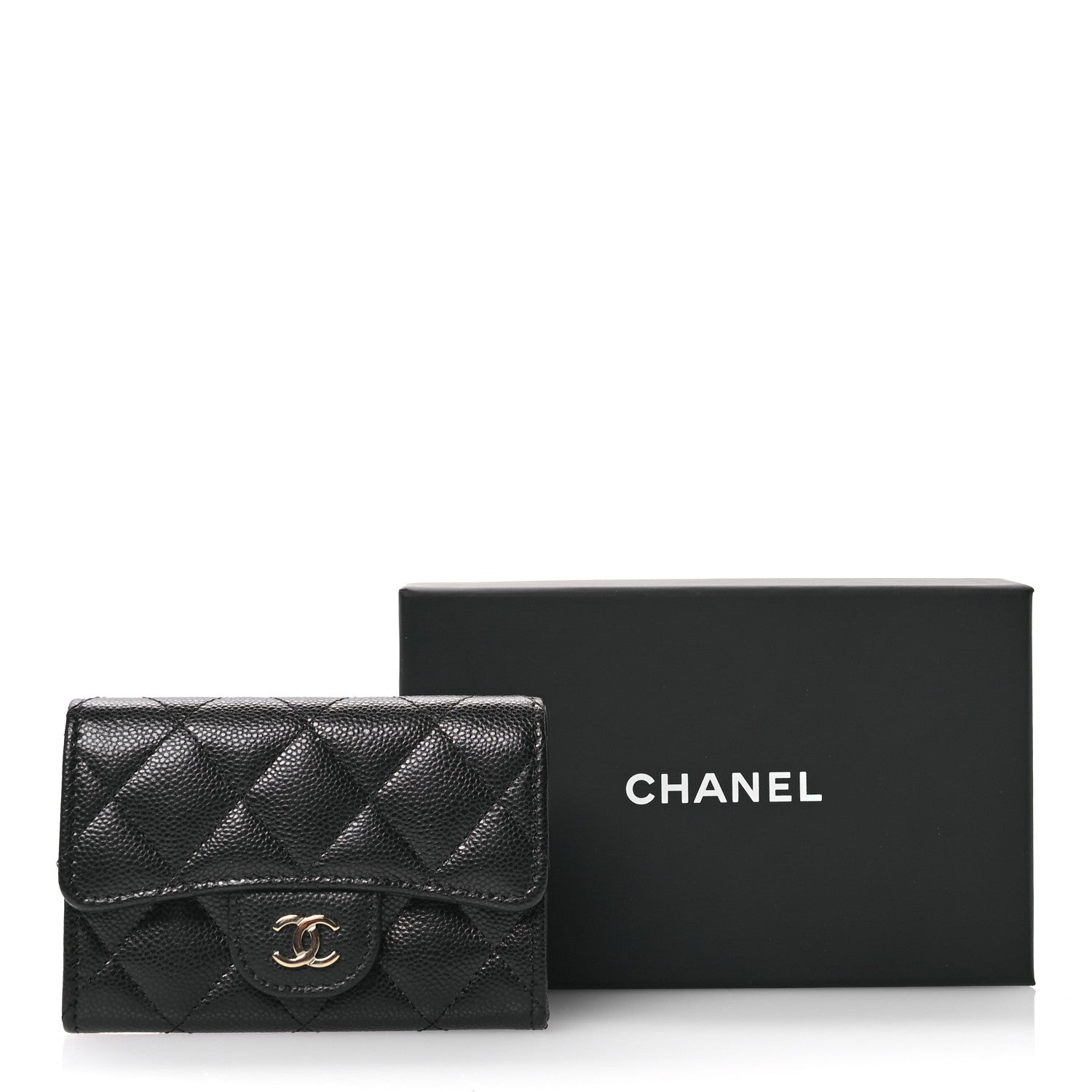 Chanel Lambskin Quilted Jewelry Case Black 16 of 16