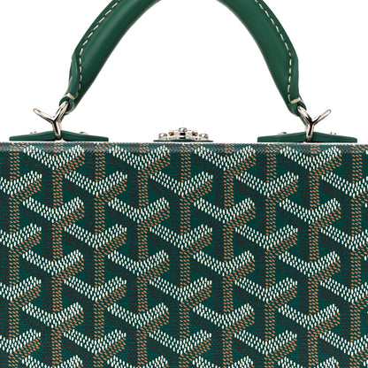 Goyard Goyardine Grand Hotel Trunk Bag Green 9 of 12
