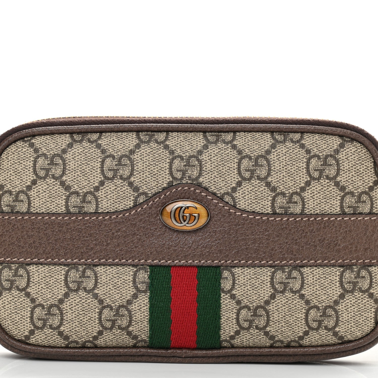 Gucci GG Supreme Monogram Ophidia Belted iPhone Case 75 30 Dark Brown 9 of 11
