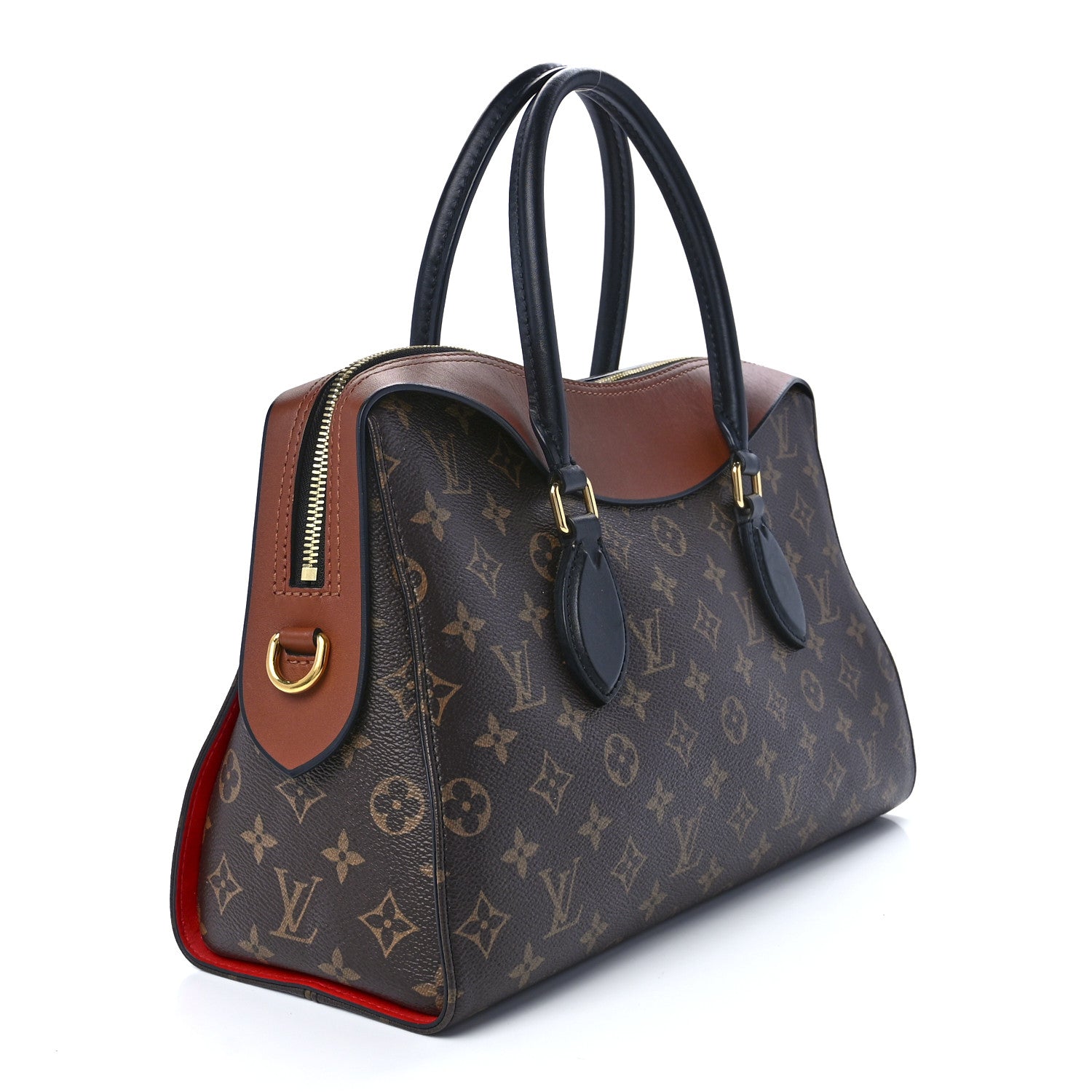 Louis Vuitton Monogram Tuileries Caramel Rouge 2 of 12