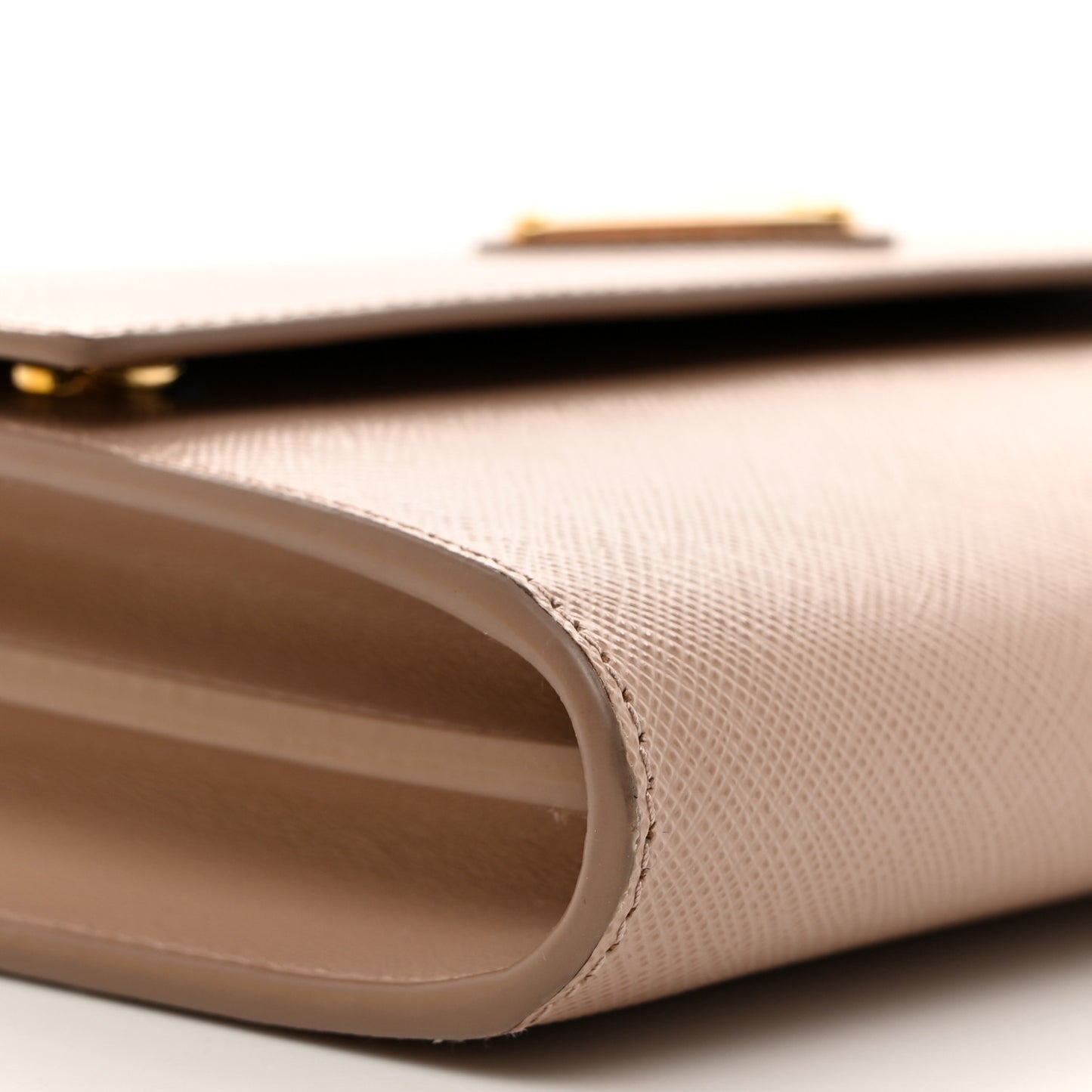 Saffiano Wallet With Shoulder Strap Cipria