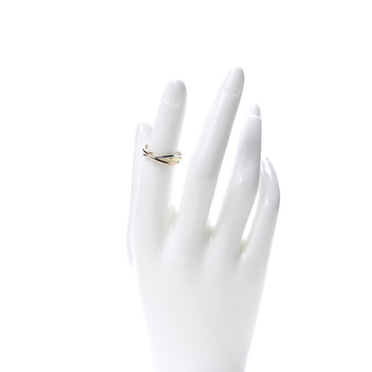 Cartier 18K Pink Yellow White Gold Extra Small Trinity Ring 50 5.25 2 of 7
