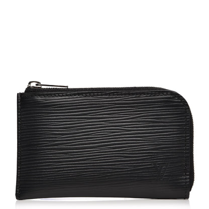 Louis Vuitton Epi Coin Purse Black 11 of 20