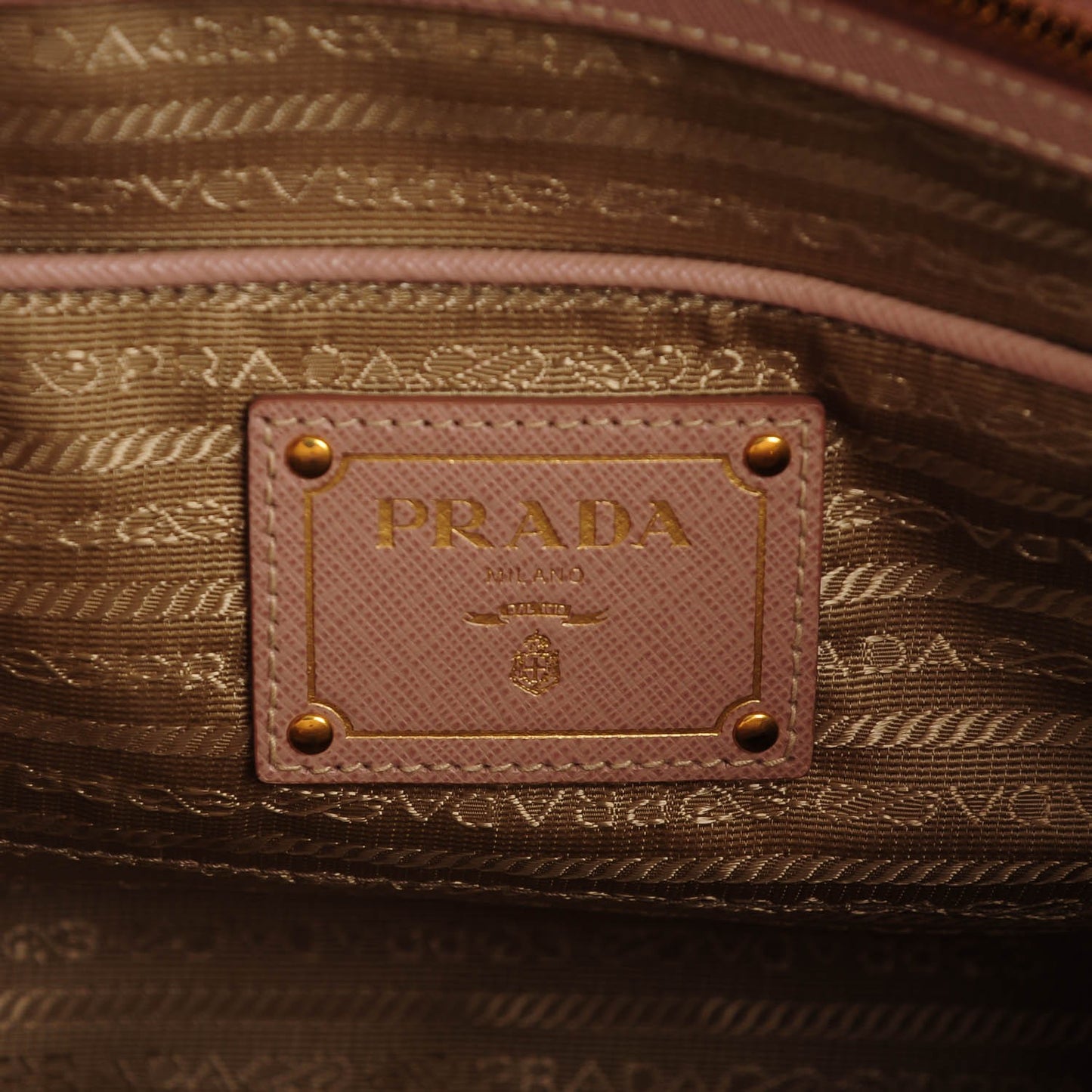 Saffiano Lux Shopping Tote Cammeo