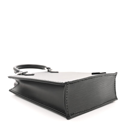 Louis Vuitton Epi Petit Sac Plat Black 4 of 10