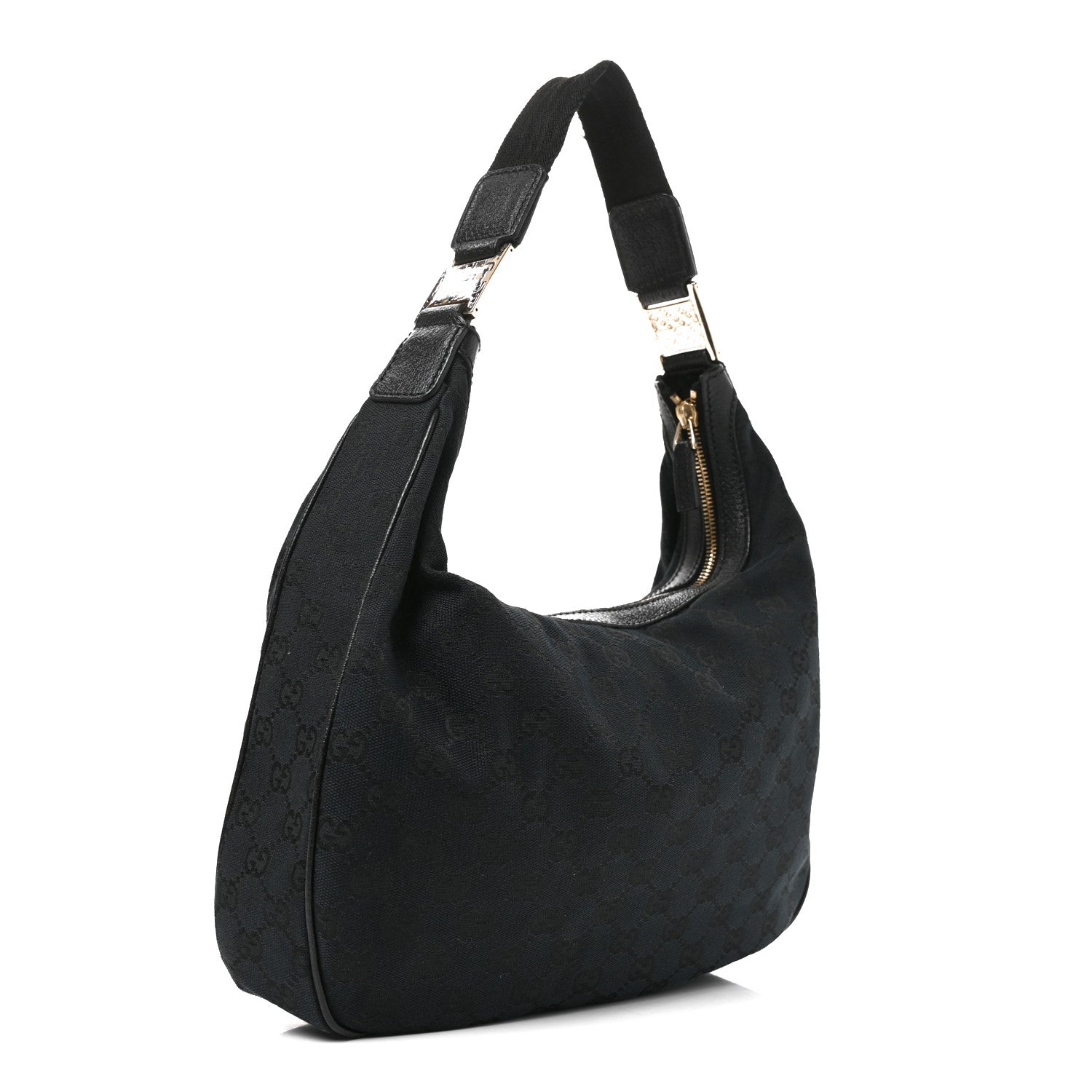 Gucci Monogram Medium Pop Hobo Black 2 of 9