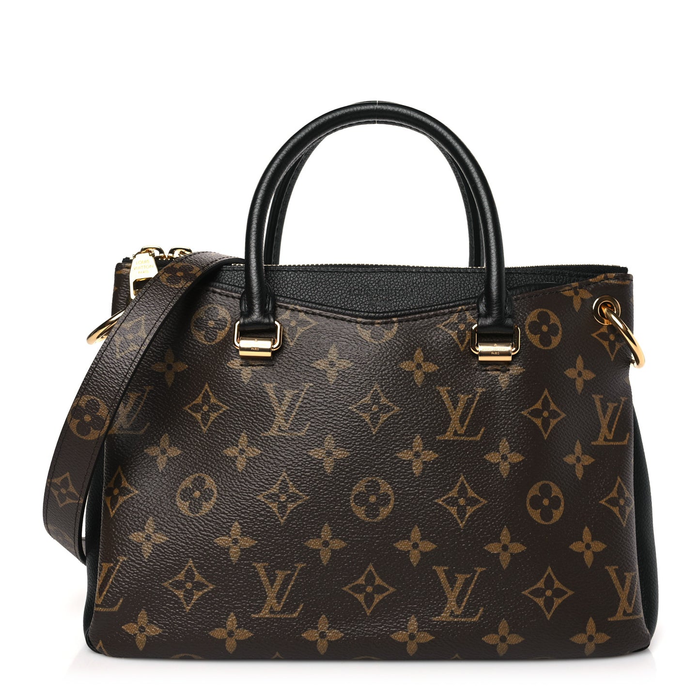 LOUIS VUITTON Monogram Pallas Full BB Black