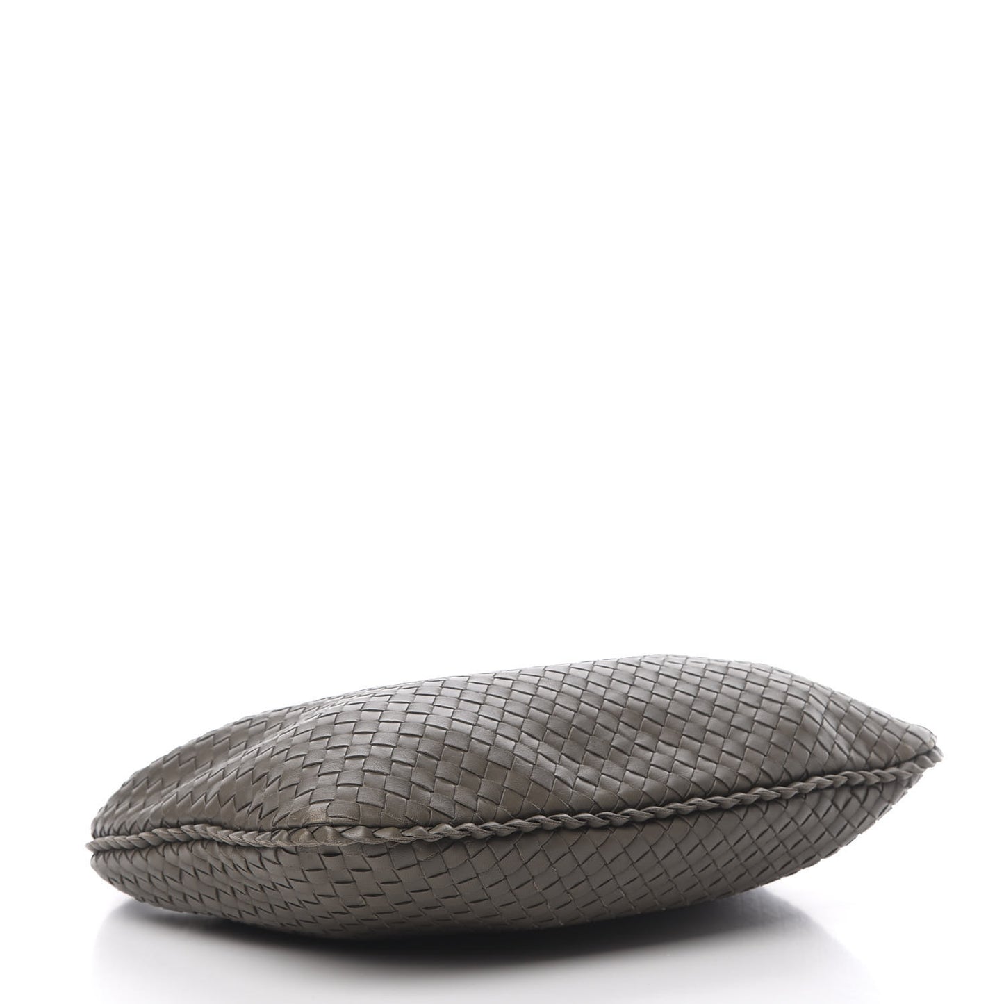 Nappa Intrecciato Medium Veneta Hobo Grey