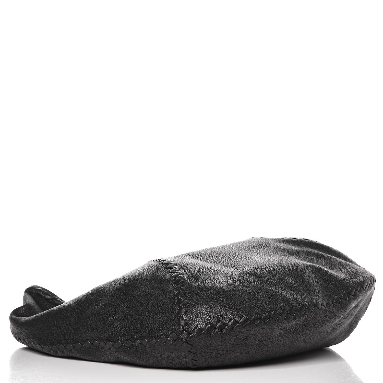 Bottega Veneta Cervo Deerskin Large Hobo Nero Black 4 of 7