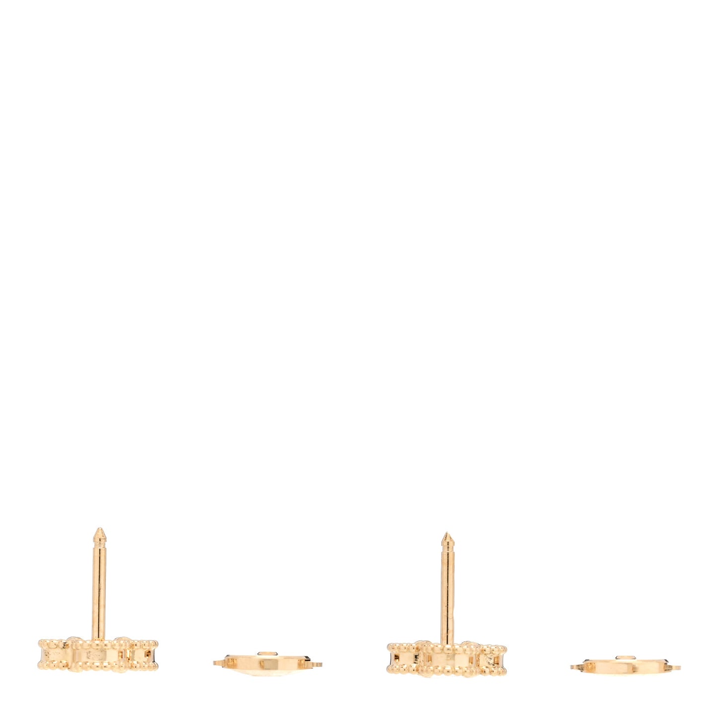 18K Yellow Gold Mother of Pearl Sweet Alhambra Earrings