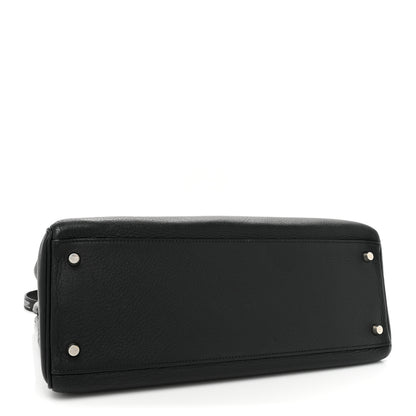 Hermes Taurillon Clemence Kelly Retourne 35 Black 4 of 16