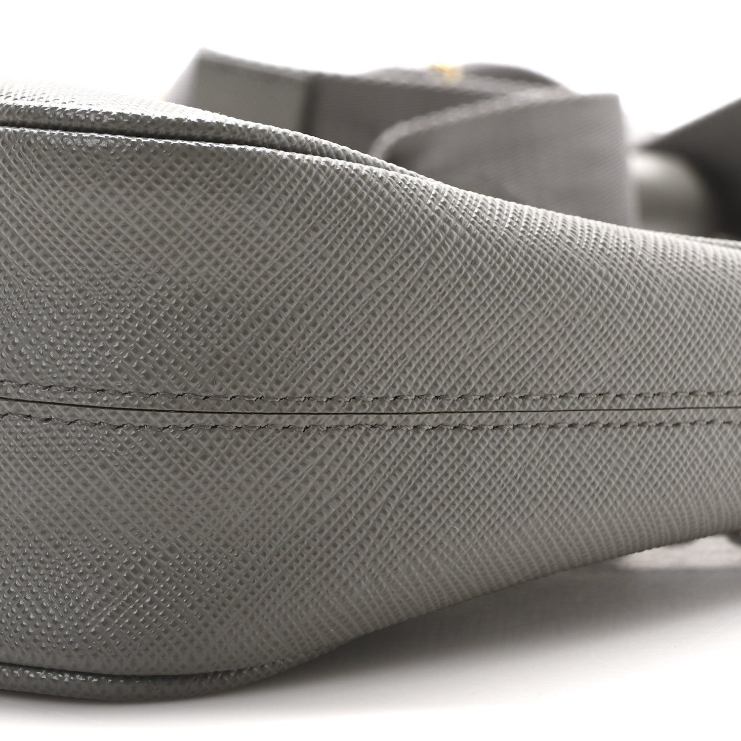 Prada Saffiano Lux Re-Edition 2005 Shoulder Bag Slate 11 of 11