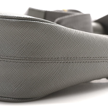 Prada Saffiano Lux Re-Edition 2005 Shoulder Bag Slate 11 of 11