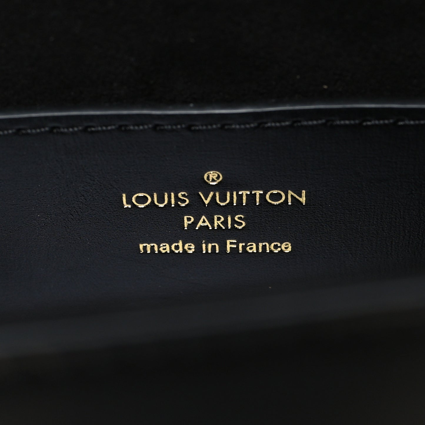 Calfskin Monogram Blossom Twist MM Black
