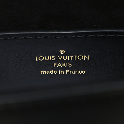Louis Vuitton Calfskin Monogram Blossom Twist MM Black 7 of 11