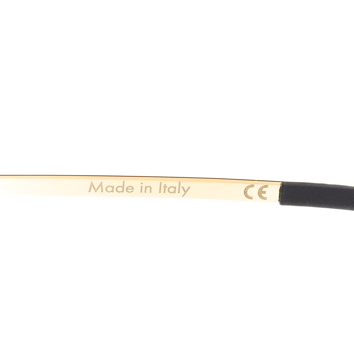 Louis Vuitton Metal Monogram Grease Sunglasses Z1172W Gold 6 of 8