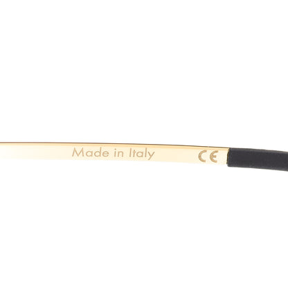 Louis Vuitton Metal Monogram Grease Sunglasses Z1172W Gold 6 of 8
