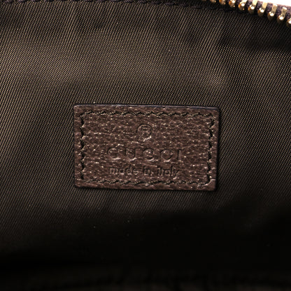 Gucci GG Supreme Monogram Textured Calfskin Web Large Ophidia Cosmetic Case Beige Ebony New Acero 5 of 9