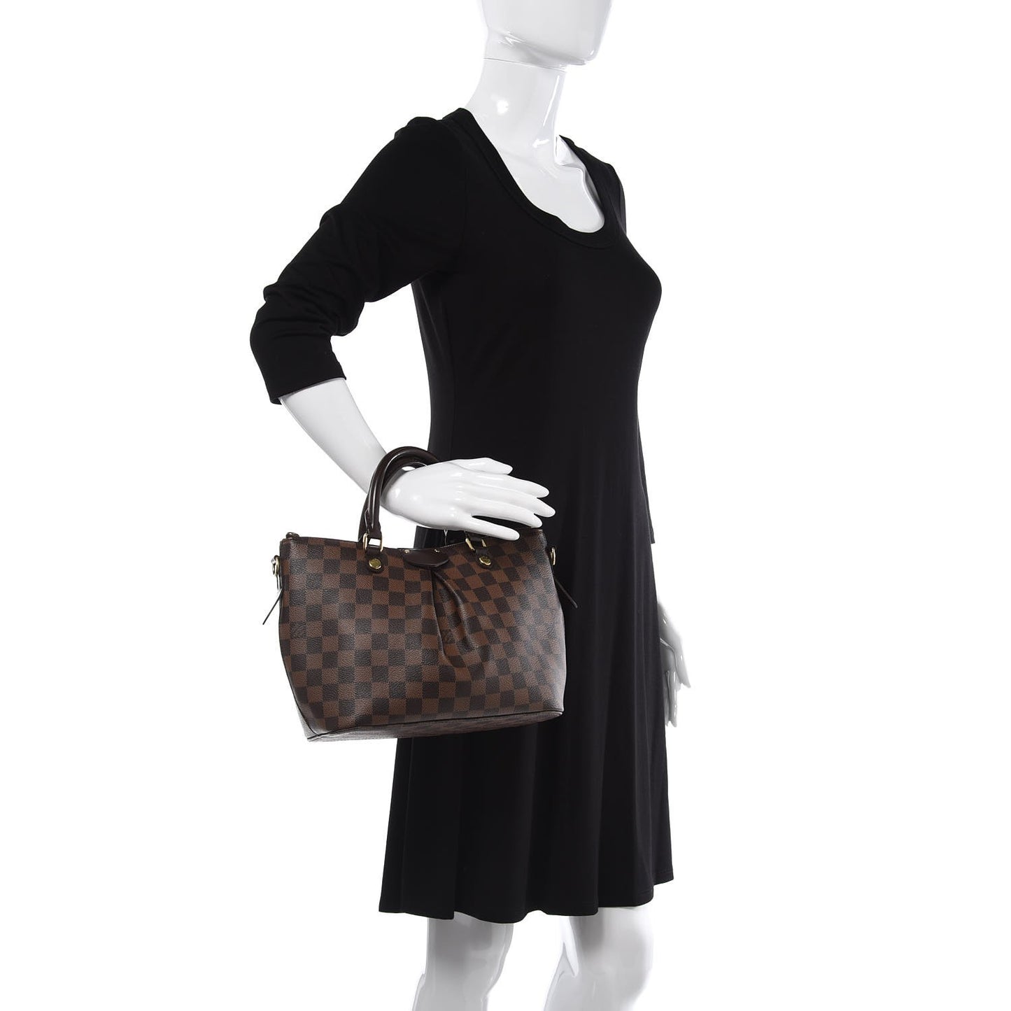 Damier Ebene Siena PM