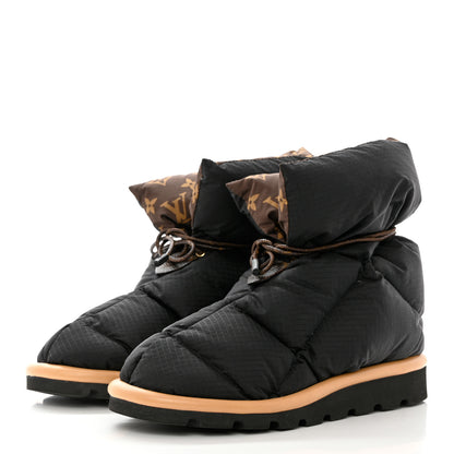Louis Vuitton Nylon Monogram Pillow Comfort Ankle Boot 36 Black 3 of 9