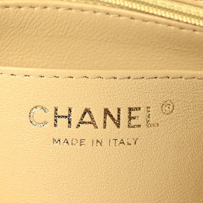 Chanel Lambskin Quilted Mini Rectangular Flap Light Yellow 5 of 9