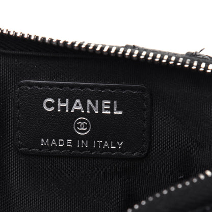 Chanel Caviar Quilted Classic Flat Wallet Pouch So Black 6 of 15