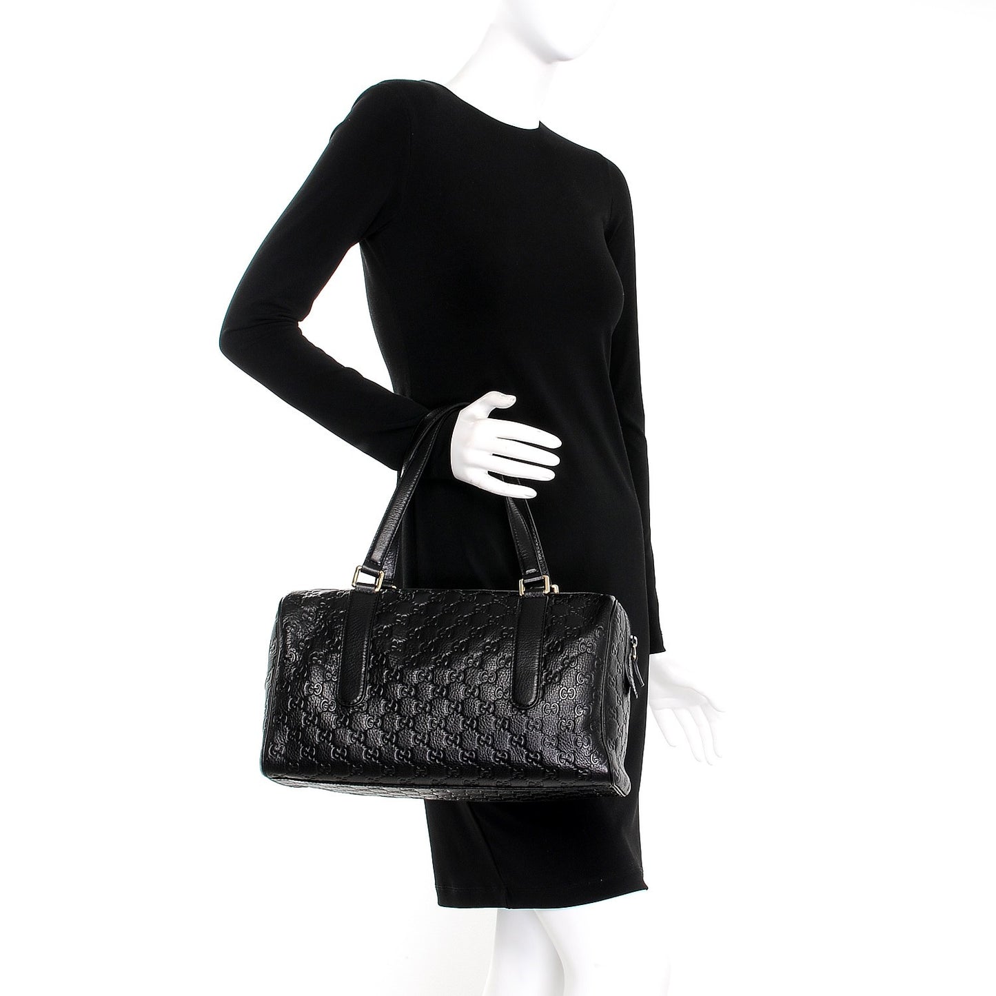 Guccissima Boston Black