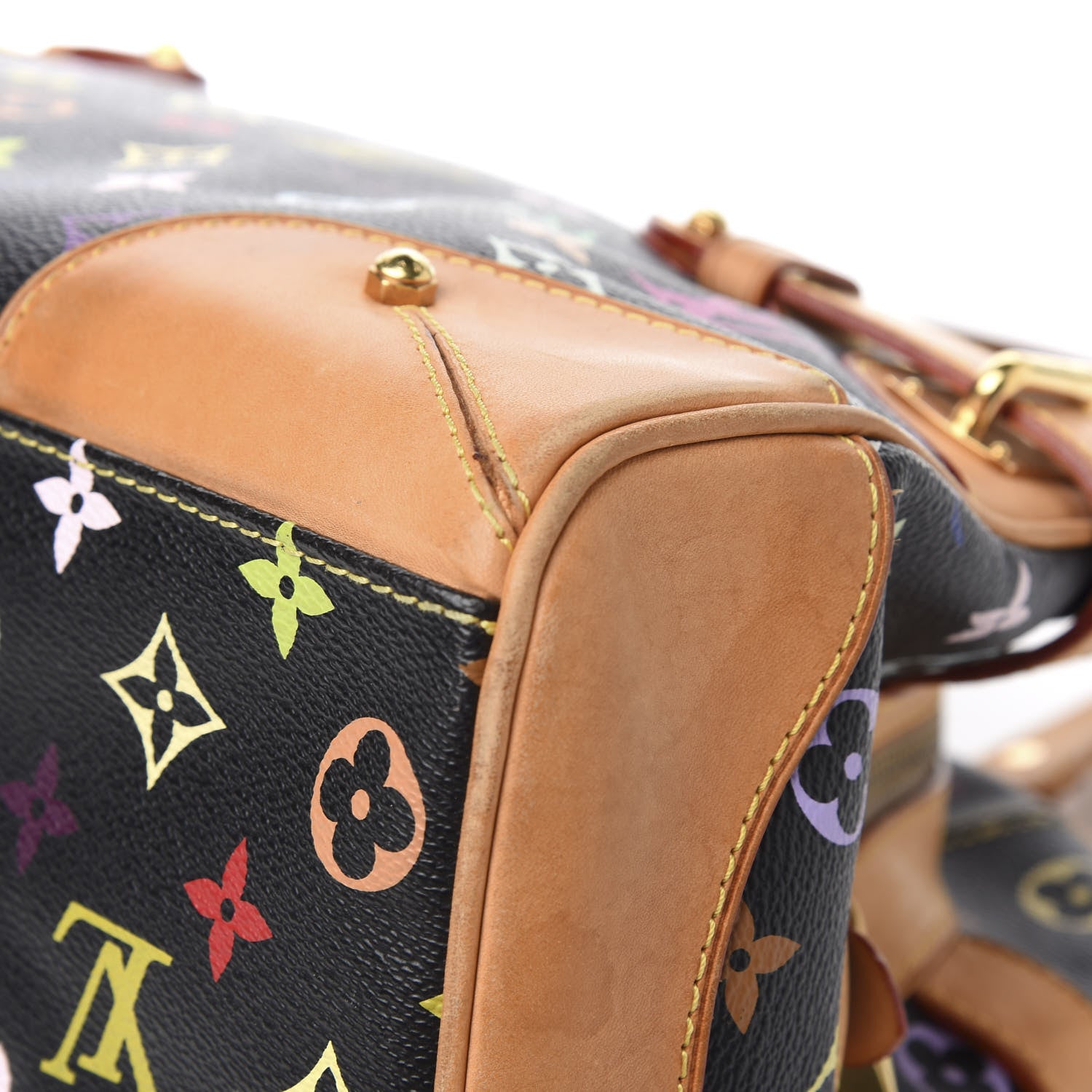 Louis Vuitton Monogram Multicolor Claudia Black 12 of 13