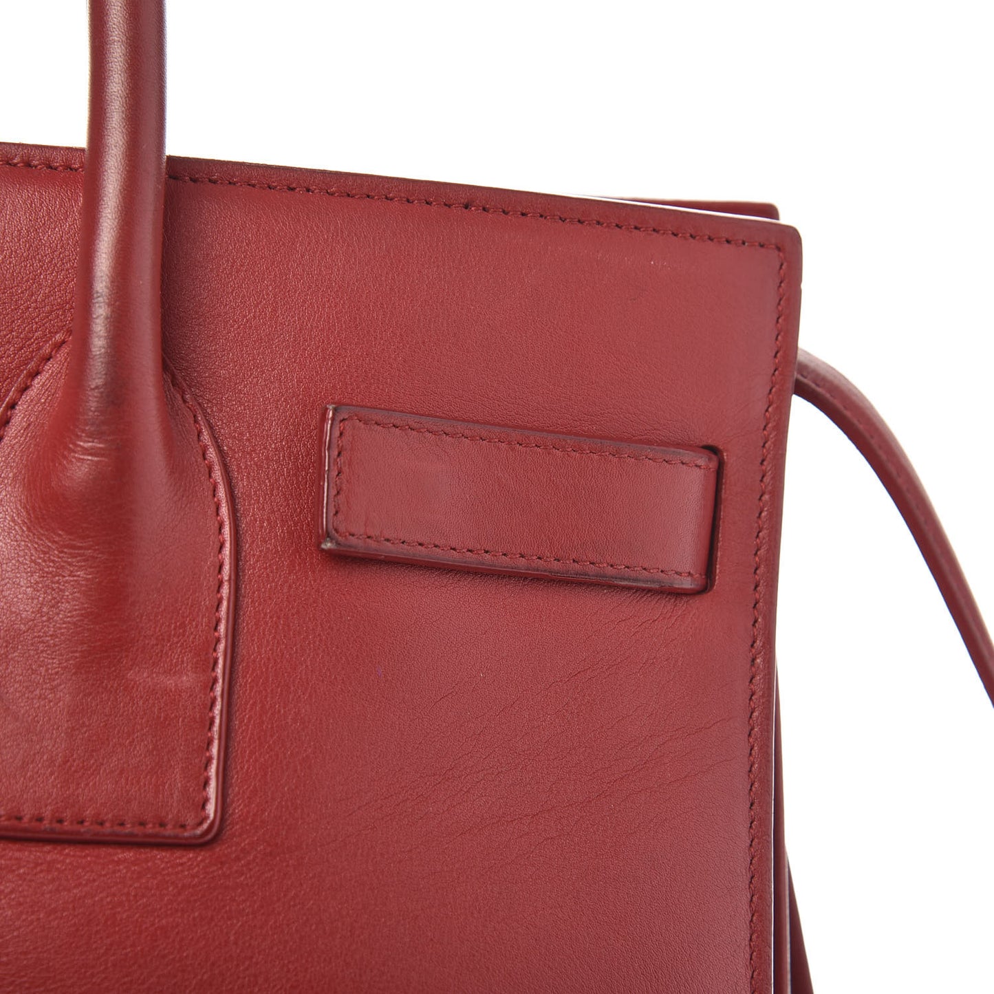 Calfskin Small Sac De Jour Rouge Orient