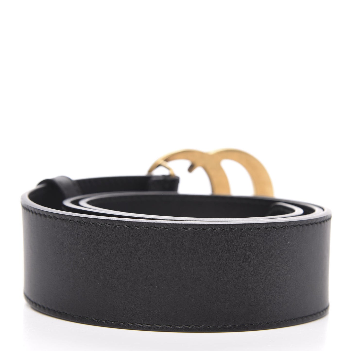 Calfskin Double G 40mm Belt 80 32 Black