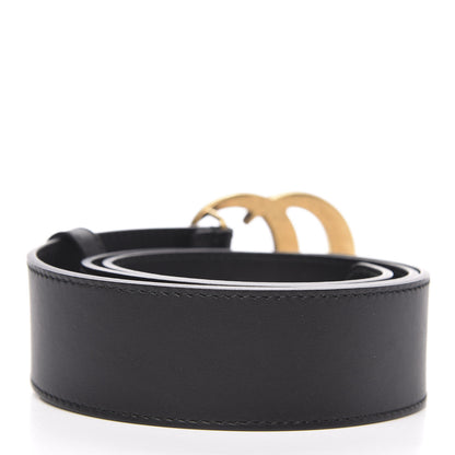 Gucci Calfskin Double G 40mm Belt 80 32 Black 2 of 5