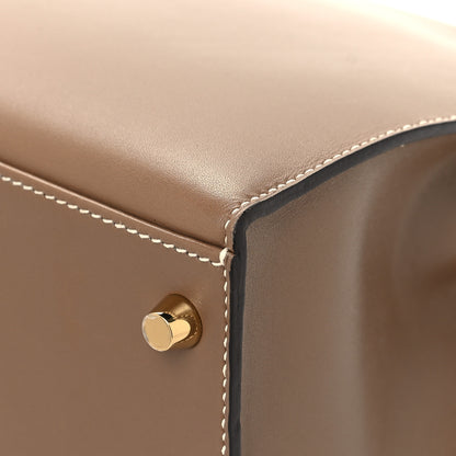 Hermes Tadelakt Kelly Sellier 28 Etoupe 12 of 14