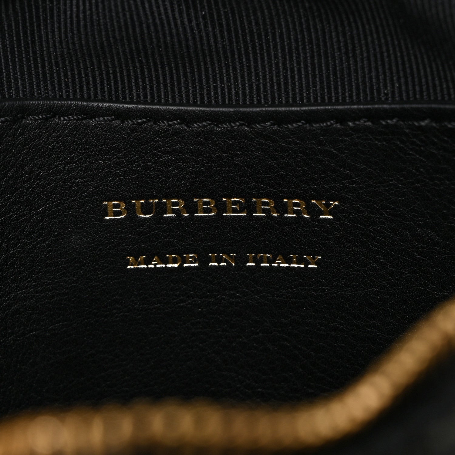 Burberry 1983 Knight Check Smooth Calfskin Link Bum Bag Black 6 of 8