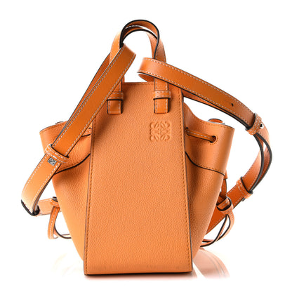 Loewe Calfskin Mini Hammock Shoulder Bag Amber 1 of 8