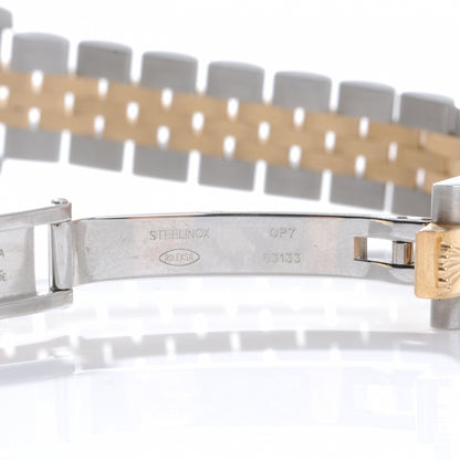 Rolex Ladies Stainless Steel 18k Diamond Oyster Perpetual Datejust Watch 6 of 6