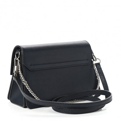 Givenchy Goatskin Small GV3 Shoulder Bag Dark Blue 3 of 9