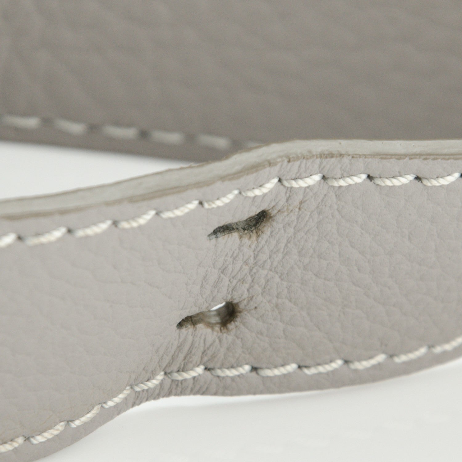 Chloe Calfskin Medium Marcie Round Crossbody Bag Cashmere Grey 10 of 10