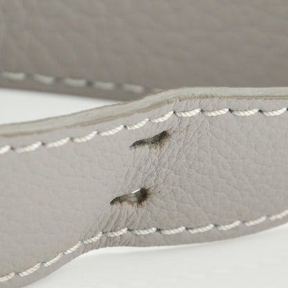 Chloe Calfskin Medium Marcie Round Crossbody Bag Cashmere Grey 10 of 10