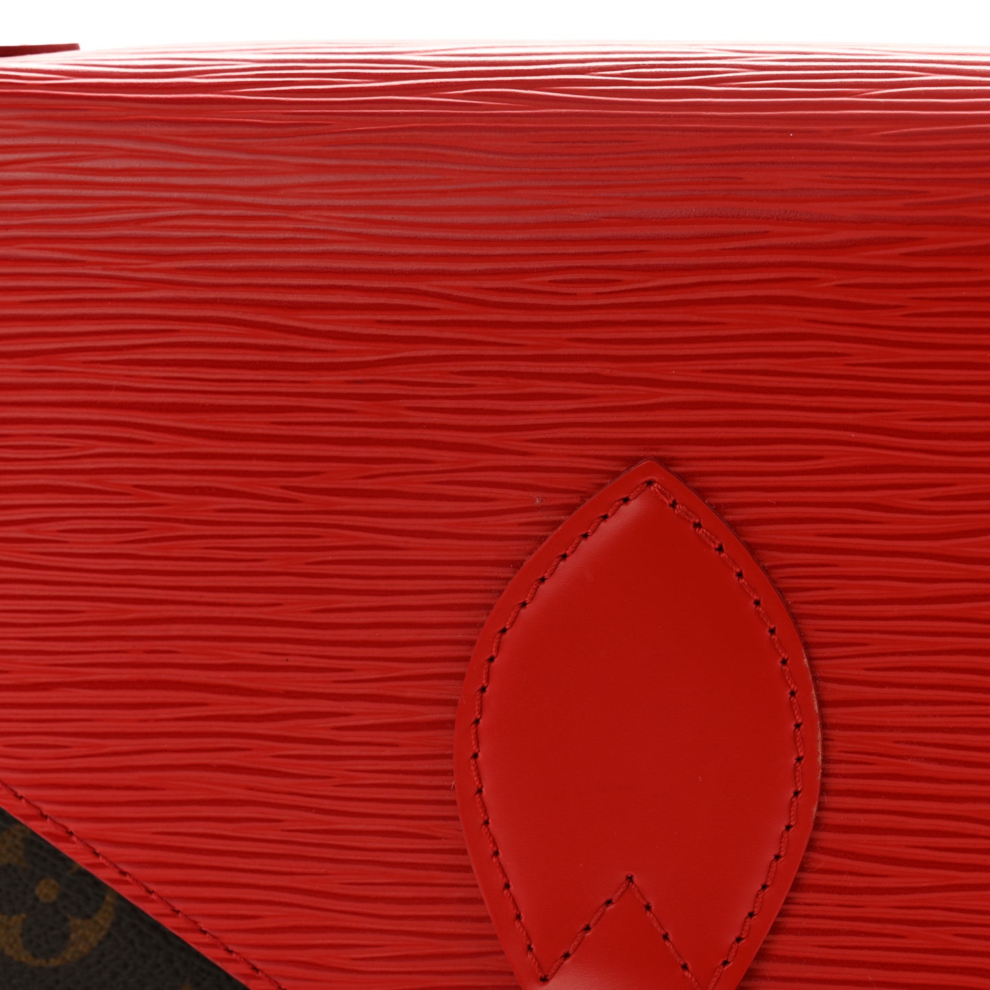 Monogram Epi Saint Michel Coquelicot