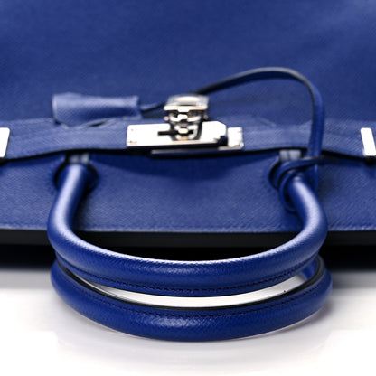 Hermes Epsom Birkin 30 Bleu Electrique 13 of 34