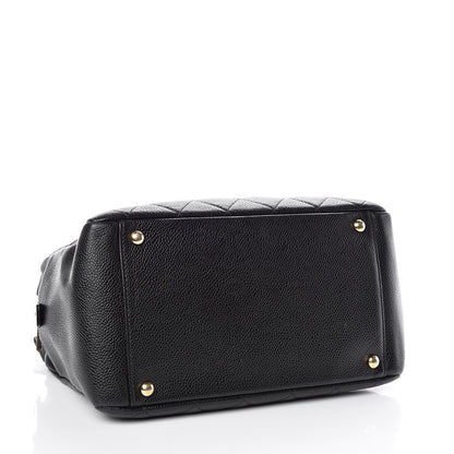 Chanel Caviar Quilted Petit Timeless Tote PTT Black 4 of 11