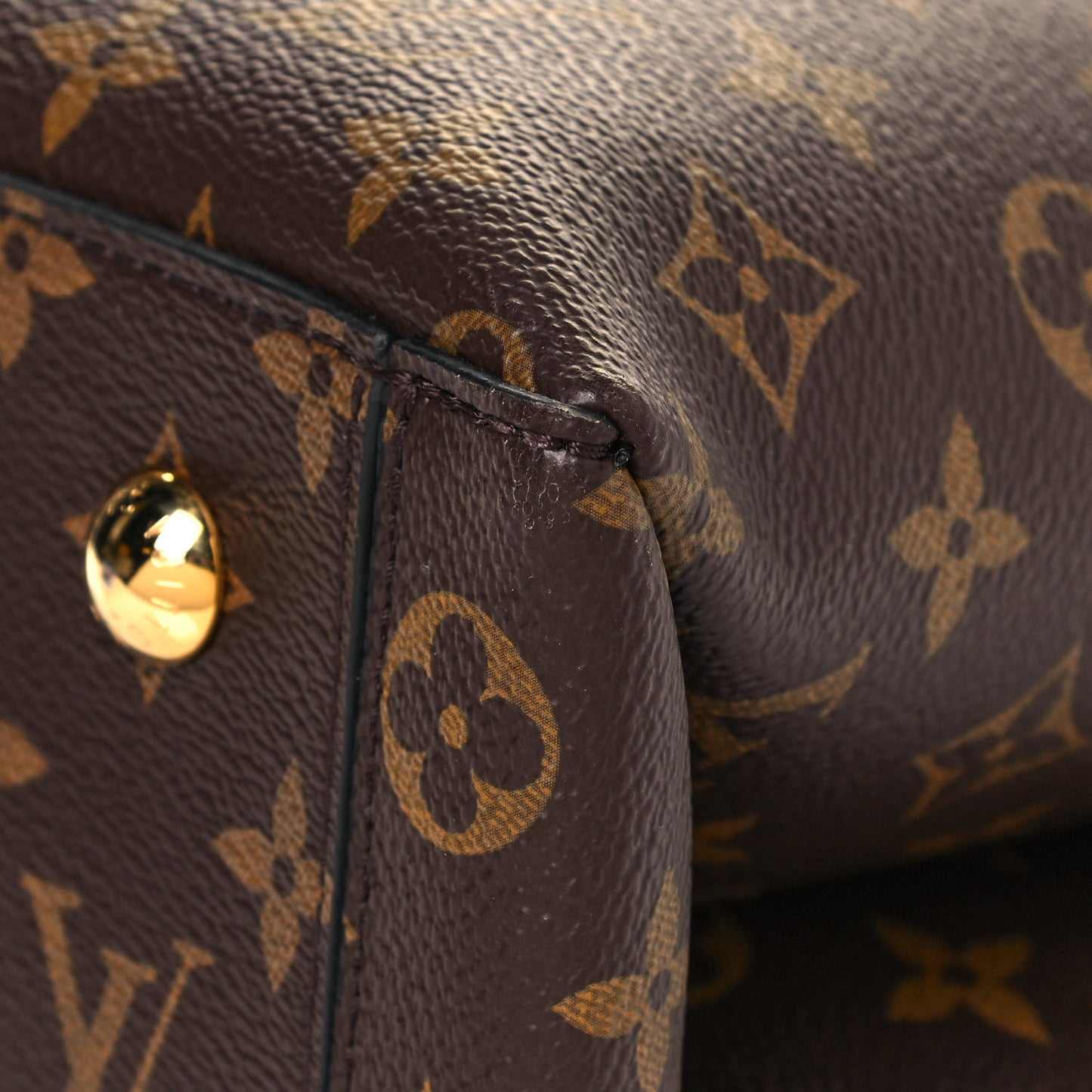 Monogram Flower Tote Black