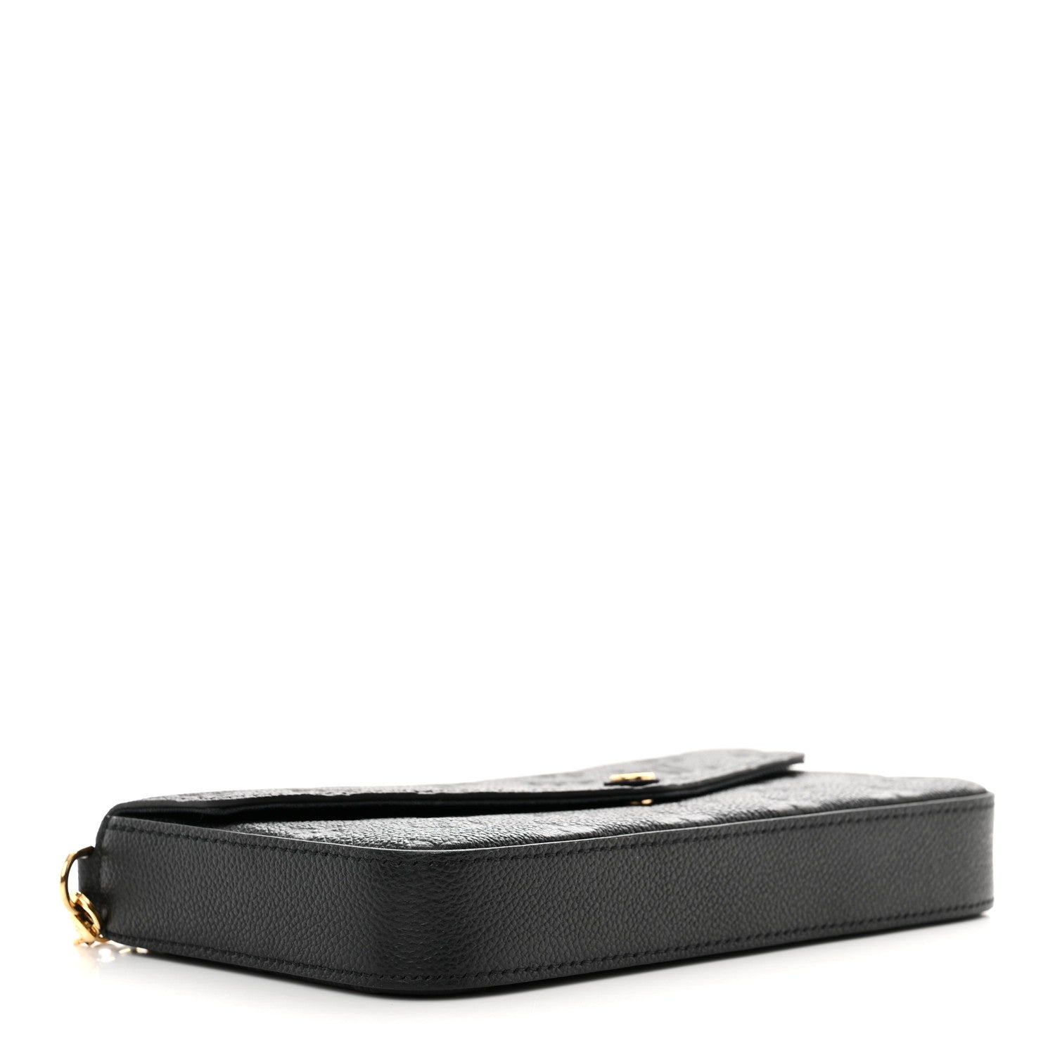 Louis Vuitton Empreinte Pochette Felicie Chain Wallet Black 5 of 12